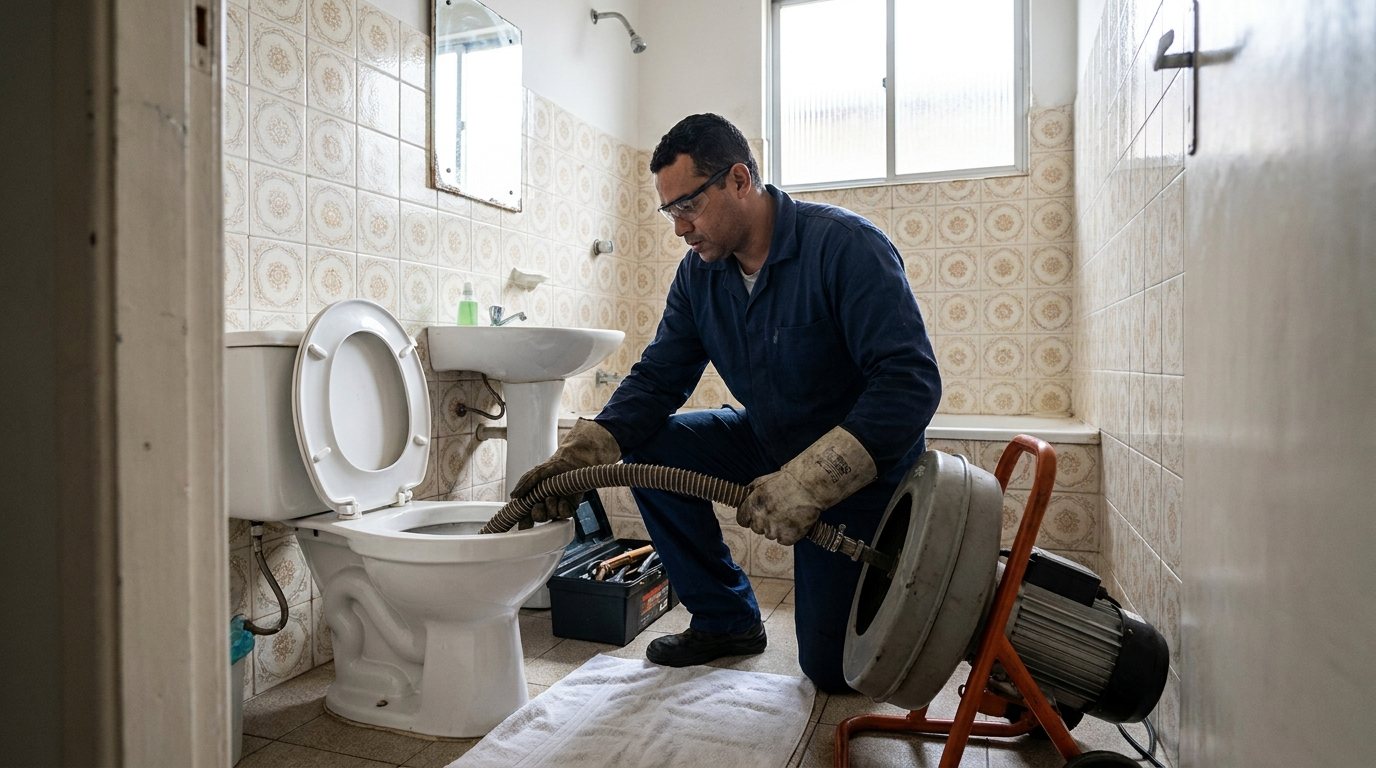 Atendimento em Vaso Sanitário em Londrina‑PR